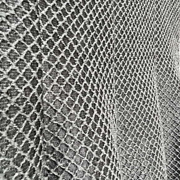 NEW KAY UNGER METALLIC SILVER TAILORED SHEATH COCKTAIL DRESS - Picture 4 of 13